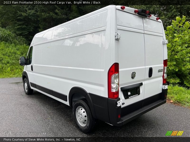 Bright White / Black 2023 Ram ProMaster 2500 High Roof Cargo Van