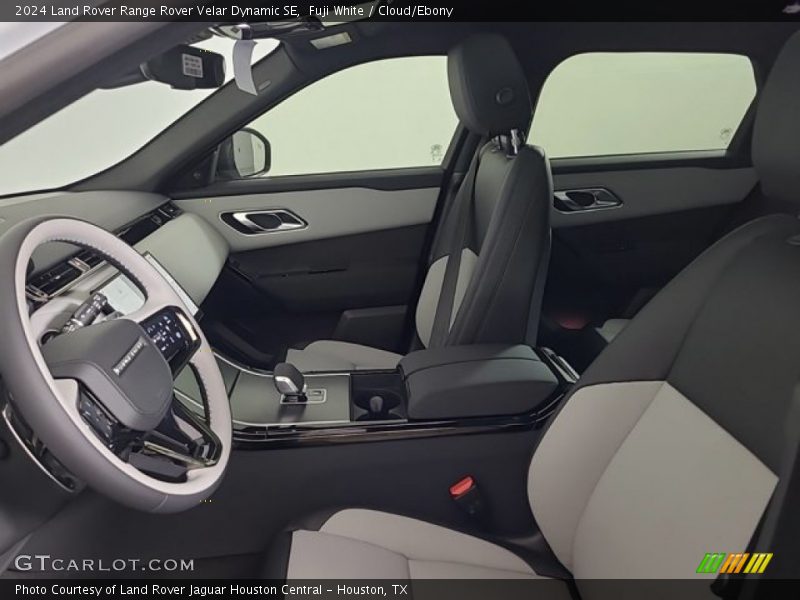  2024 Range Rover Velar Dynamic SE Cloud/Ebony Interior