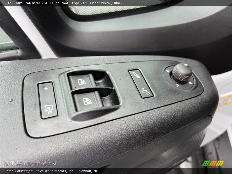 Controls of 2023 ProMaster 2500 High Roof Cargo Van