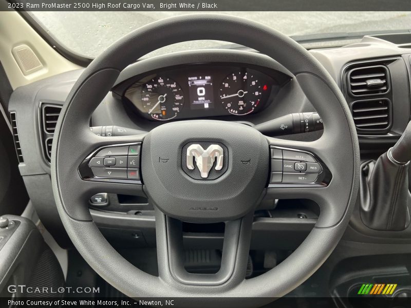  2023 ProMaster 2500 High Roof Cargo Van Steering Wheel