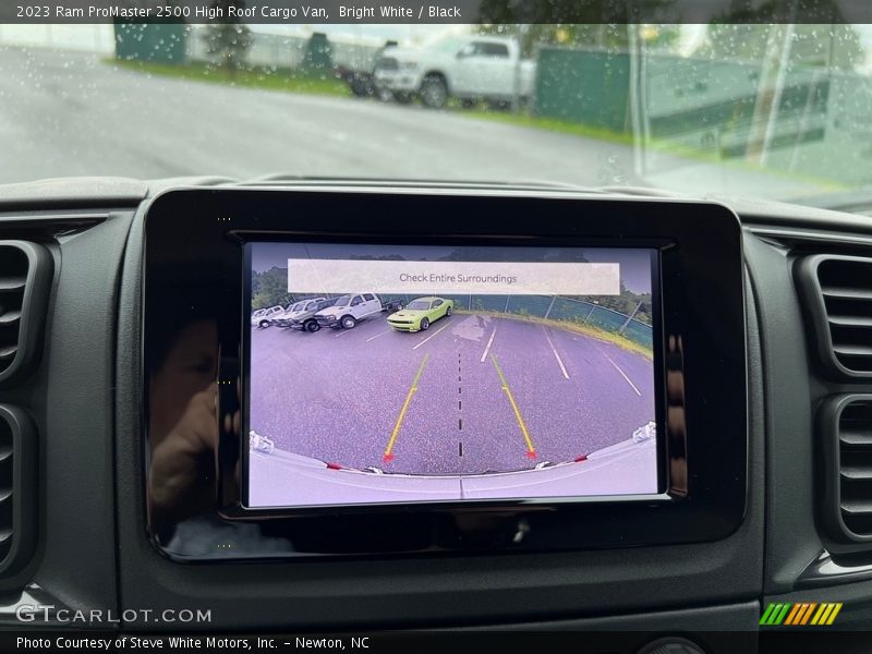 Controls of 2023 ProMaster 2500 High Roof Cargo Van