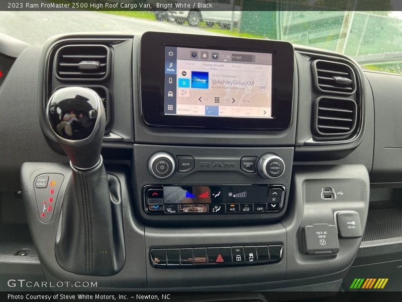 Controls of 2023 ProMaster 2500 High Roof Cargo Van