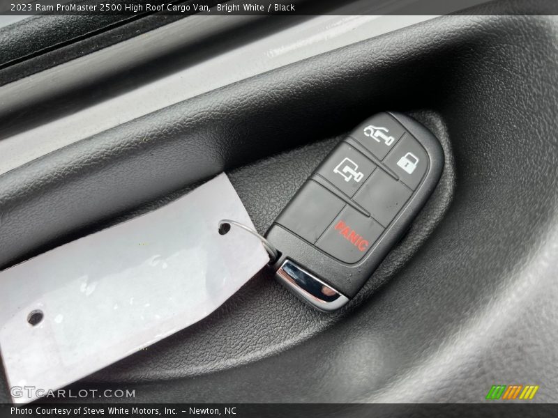Keys of 2023 ProMaster 2500 High Roof Cargo Van