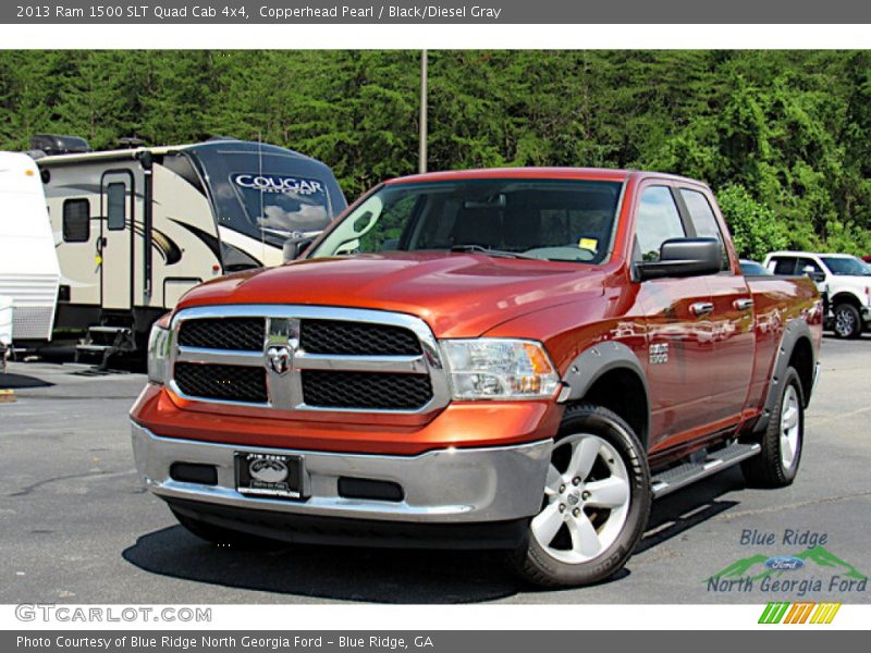 Front 3/4 View of 2013 1500 SLT Quad Cab 4x4