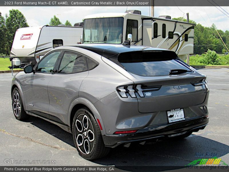 Carbonized Gray Metallic / Black Onyx/Copper 2023 Ford Mustang Mach-E GT eAWD