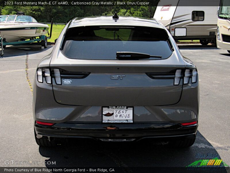 Carbonized Gray Metallic / Black Onyx/Copper 2023 Ford Mustang Mach-E GT eAWD