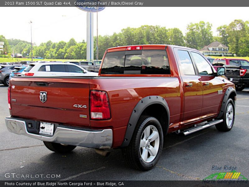  2013 1500 SLT Quad Cab 4x4 Copperhead Pearl