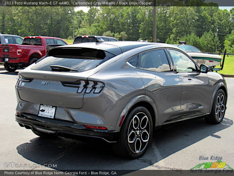 Carbonized Gray Metallic / Black Onyx/Copper 2023 Ford Mustang Mach-E GT eAWD
