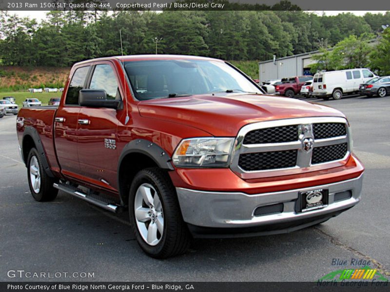  2013 1500 SLT Quad Cab 4x4 Copperhead Pearl