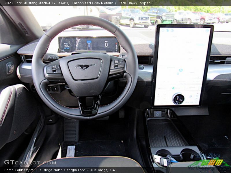 Carbonized Gray Metallic / Black Onyx/Copper 2023 Ford Mustang Mach-E GT eAWD