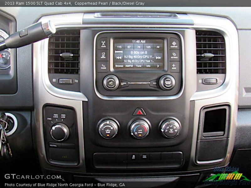 Controls of 2013 1500 SLT Quad Cab 4x4