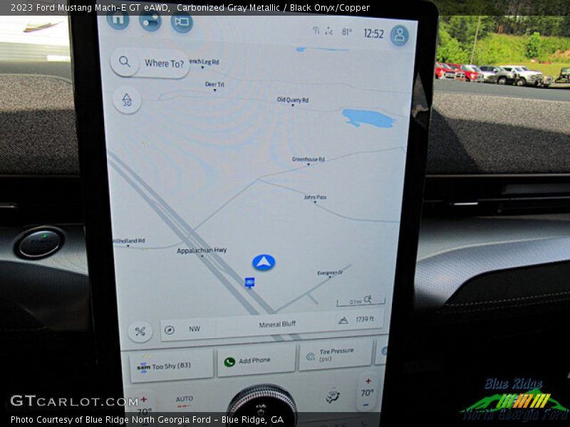 Carbonized Gray Metallic / Black Onyx/Copper 2023 Ford Mustang Mach-E GT eAWD
