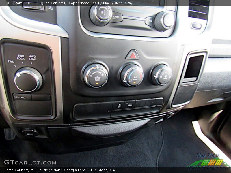Copperhead Pearl / Black/Diesel Gray 2013 Ram 1500 SLT Quad Cab 4x4