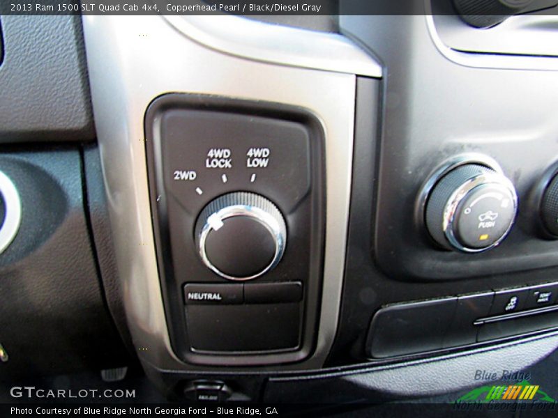 Copperhead Pearl / Black/Diesel Gray 2013 Ram 1500 SLT Quad Cab 4x4