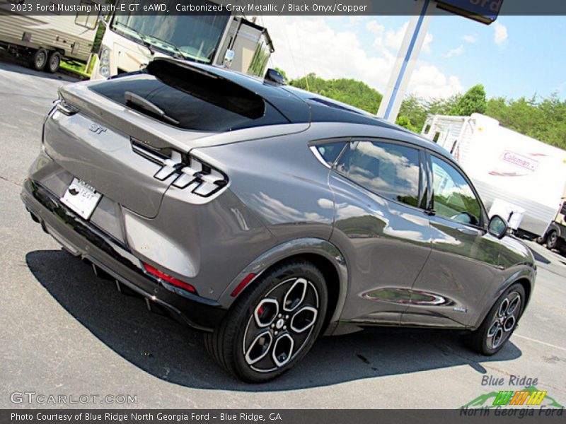Carbonized Gray Metallic / Black Onyx/Copper 2023 Ford Mustang Mach-E GT eAWD
