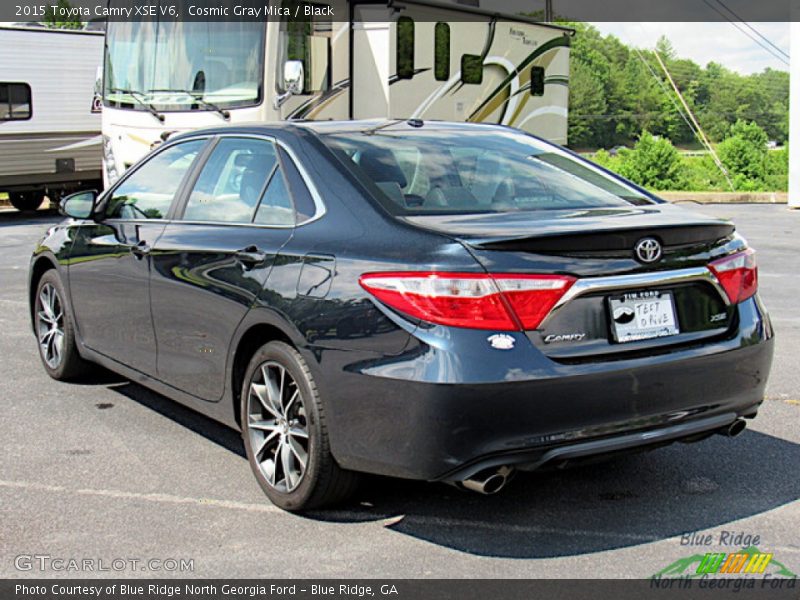 Cosmic Gray Mica / Black 2015 Toyota Camry XSE V6