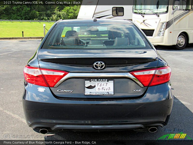 Cosmic Gray Mica / Black 2015 Toyota Camry XSE V6