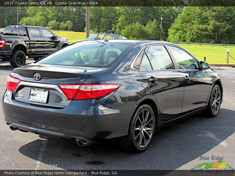 Cosmic Gray Mica / Black 2015 Toyota Camry XSE V6