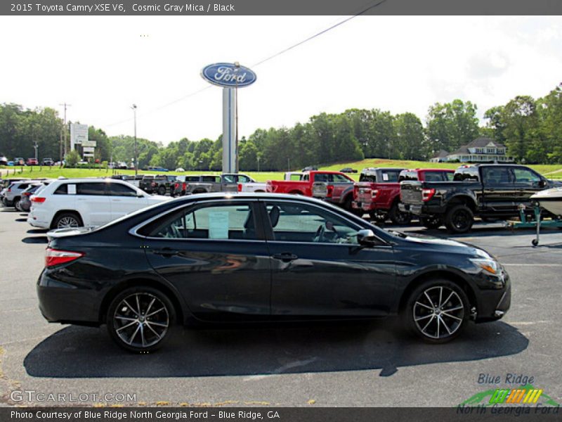 Cosmic Gray Mica / Black 2015 Toyota Camry XSE V6