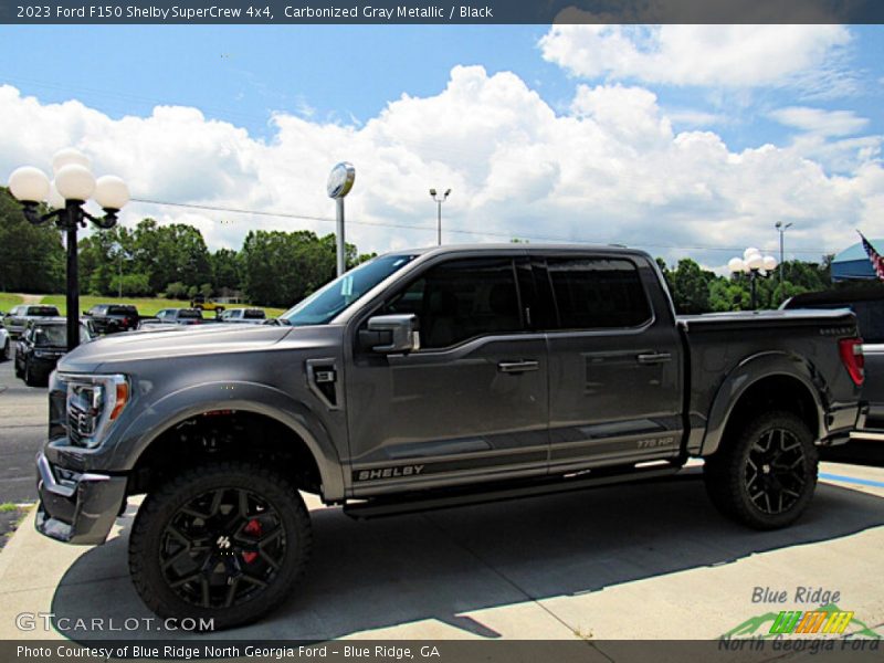 Carbonized Gray Metallic / Black 2023 Ford F150 Shelby SuperCrew 4x4