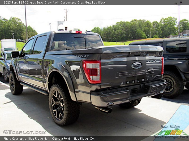 Carbonized Gray Metallic / Black 2023 Ford F150 Shelby SuperCrew 4x4