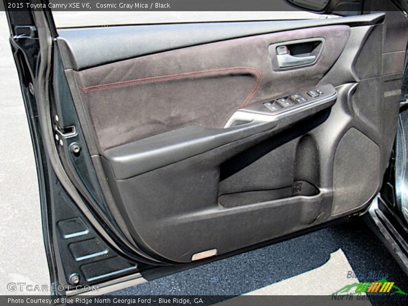 Cosmic Gray Mica / Black 2015 Toyota Camry XSE V6