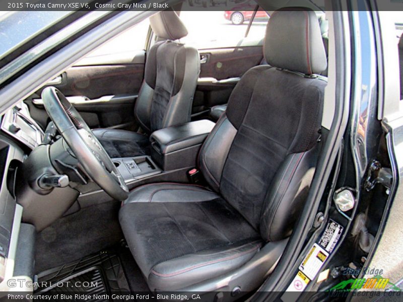 Cosmic Gray Mica / Black 2015 Toyota Camry XSE V6