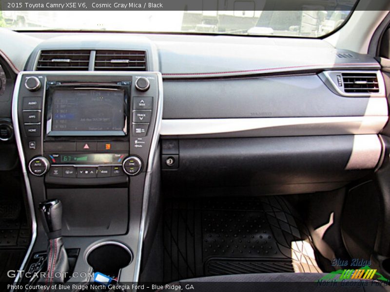 Cosmic Gray Mica / Black 2015 Toyota Camry XSE V6