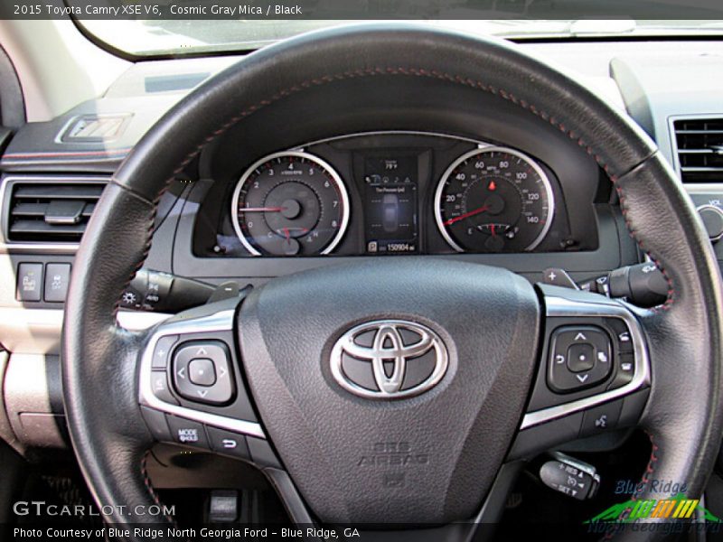 Cosmic Gray Mica / Black 2015 Toyota Camry XSE V6