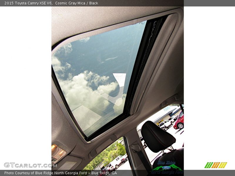 Cosmic Gray Mica / Black 2015 Toyota Camry XSE V6