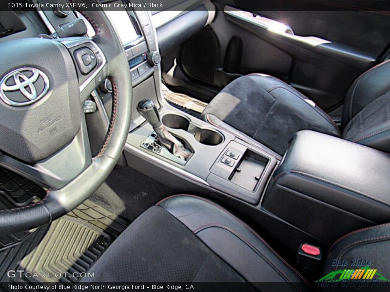 Cosmic Gray Mica / Black 2015 Toyota Camry XSE V6