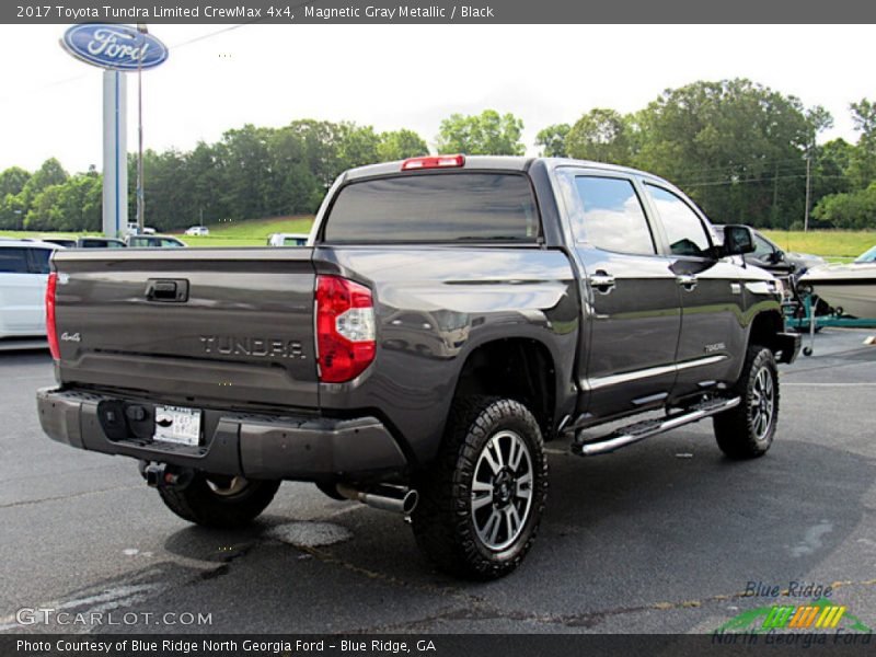 Magnetic Gray Metallic / Black 2017 Toyota Tundra Limited CrewMax 4x4