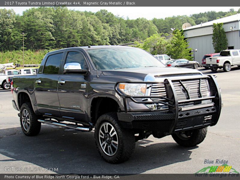 Magnetic Gray Metallic / Black 2017 Toyota Tundra Limited CrewMax 4x4