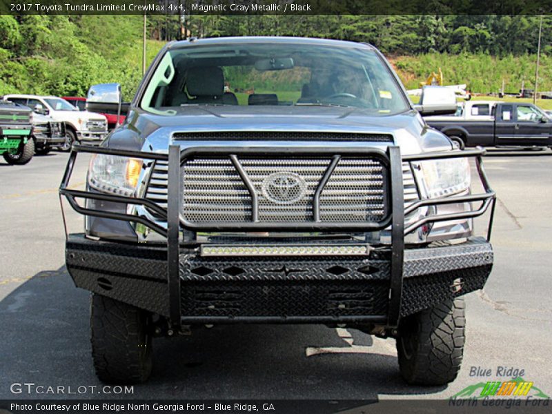 Magnetic Gray Metallic / Black 2017 Toyota Tundra Limited CrewMax 4x4