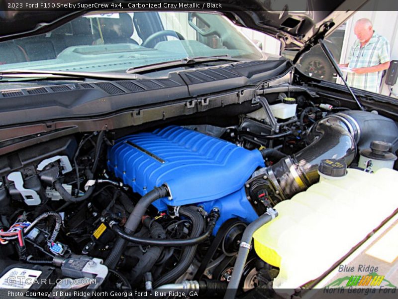  2023 F150 Shelby SuperCrew 4x4 Engine - 5.0 Liter Supercharged DOHC 32-Valve Ti-VCT V8