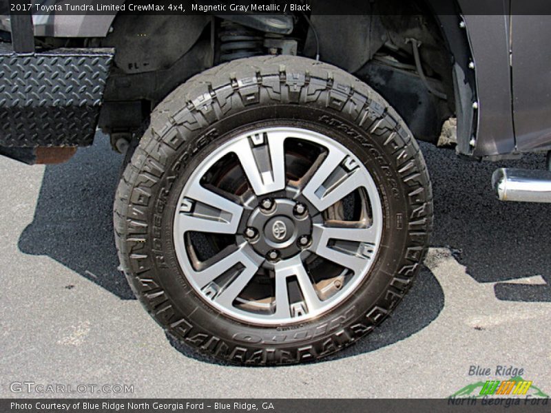 Magnetic Gray Metallic / Black 2017 Toyota Tundra Limited CrewMax 4x4