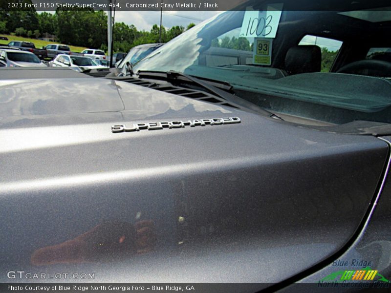 Carbonized Gray Metallic / Black 2023 Ford F150 Shelby SuperCrew 4x4