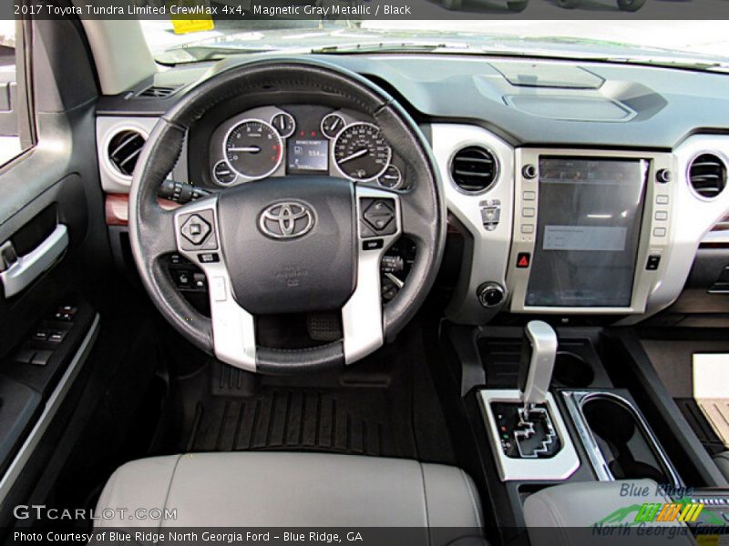Magnetic Gray Metallic / Black 2017 Toyota Tundra Limited CrewMax 4x4