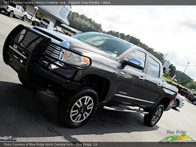 Magnetic Gray Metallic / Black 2017 Toyota Tundra Limited CrewMax 4x4