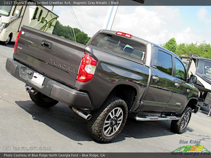 Magnetic Gray Metallic / Black 2017 Toyota Tundra Limited CrewMax 4x4