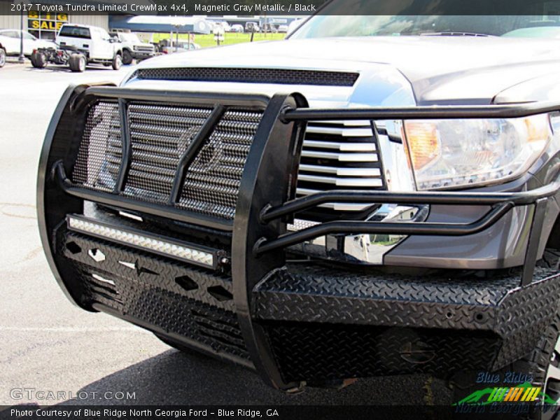 Magnetic Gray Metallic / Black 2017 Toyota Tundra Limited CrewMax 4x4