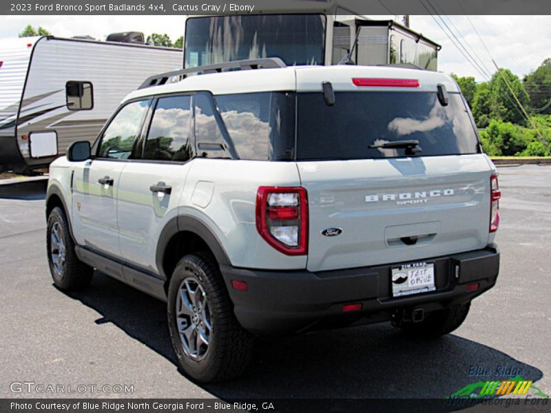 Cactus Gray / Ebony 2023 Ford Bronco Sport Badlands 4x4