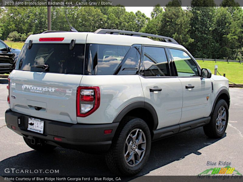 Cactus Gray / Ebony 2023 Ford Bronco Sport Badlands 4x4