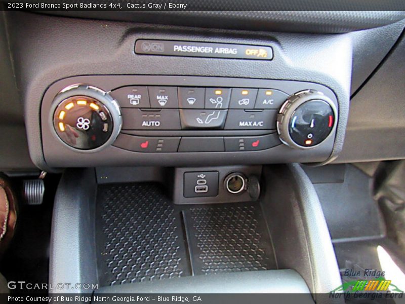 Cactus Gray / Ebony 2023 Ford Bronco Sport Badlands 4x4