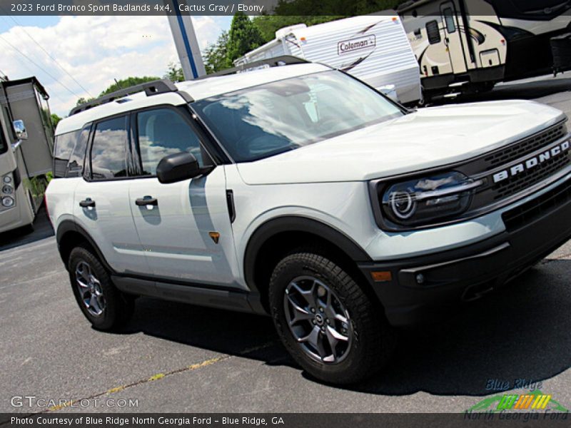 Cactus Gray / Ebony 2023 Ford Bronco Sport Badlands 4x4