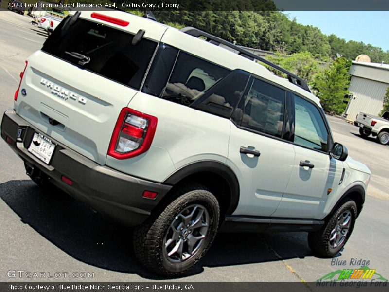 Cactus Gray / Ebony 2023 Ford Bronco Sport Badlands 4x4