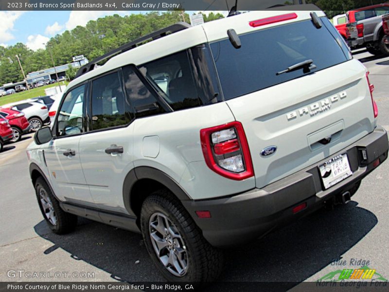 Cactus Gray / Ebony 2023 Ford Bronco Sport Badlands 4x4