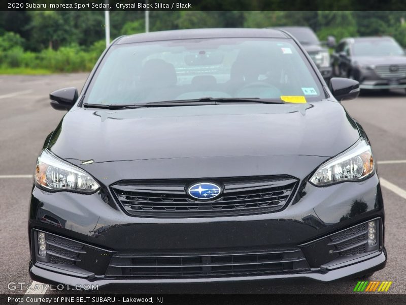 Crystal Black Silica / Black 2020 Subaru Impreza Sport Sedan