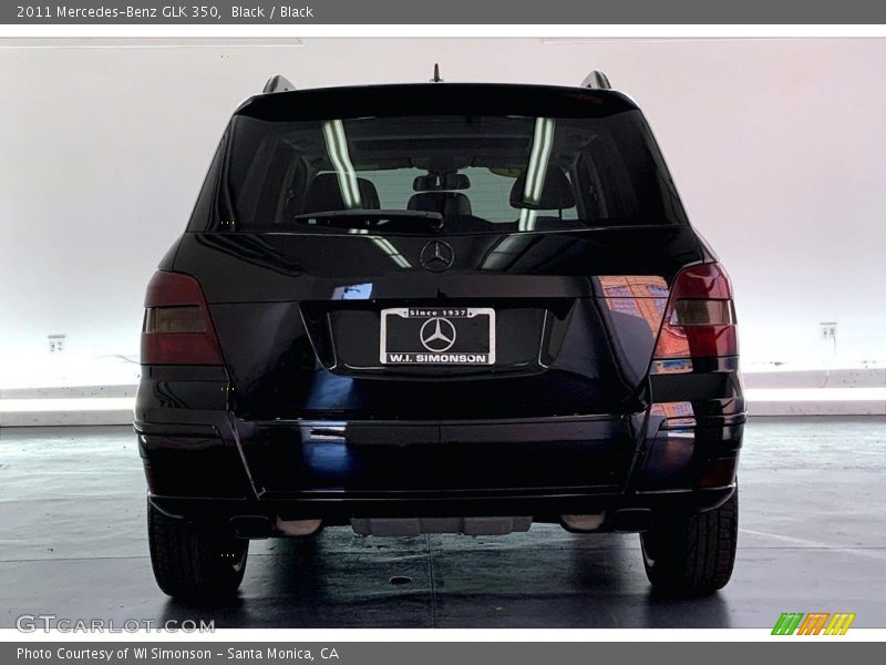 Black / Black 2011 Mercedes-Benz GLK 350