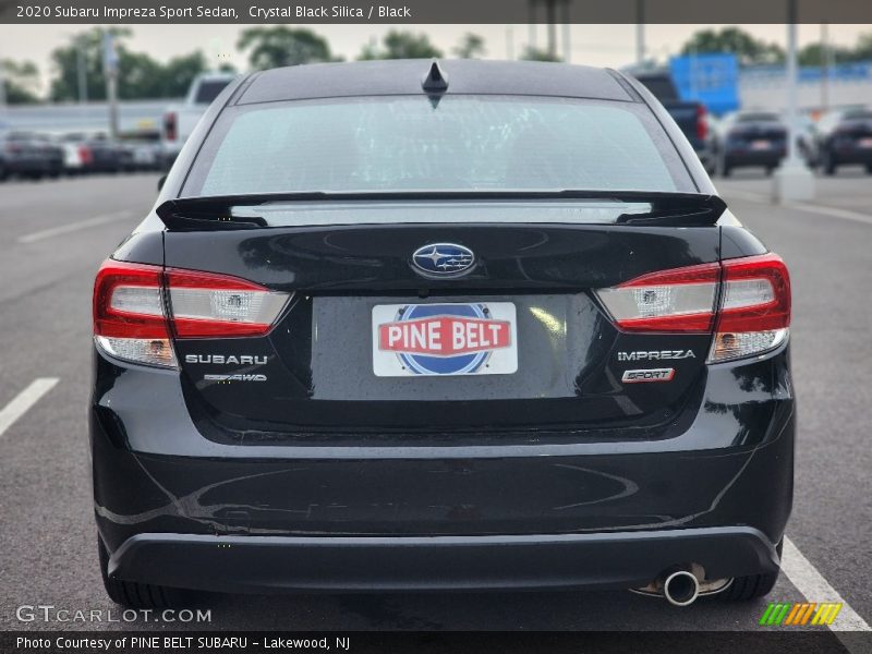 Crystal Black Silica / Black 2020 Subaru Impreza Sport Sedan
